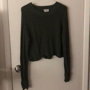 Beautiful olive green sweater